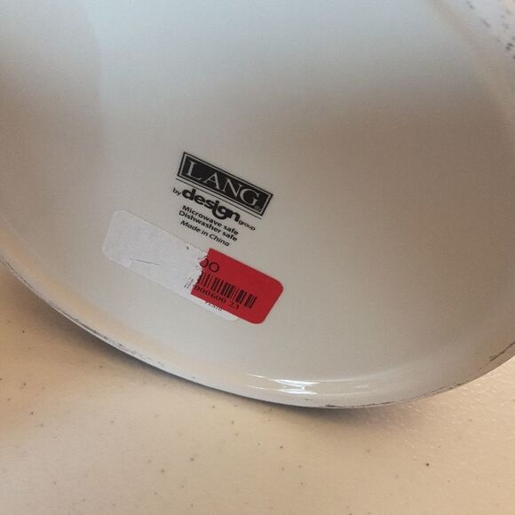 LANG BY DESIGN Vase Urn Planter‎ Utensil Holder Handpainted - Picture 2 of 4